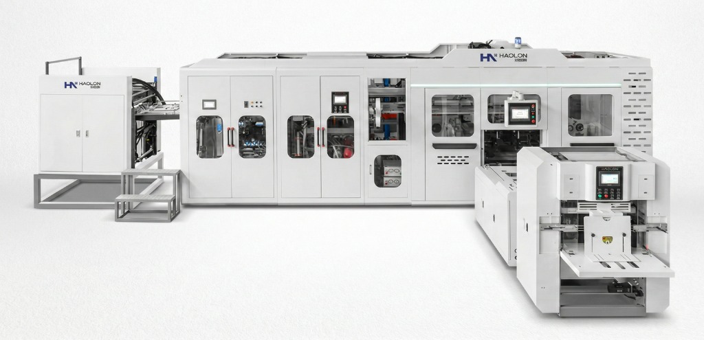 HAOLON HL-68 Sheet-Fed 3D Bag Making Machine